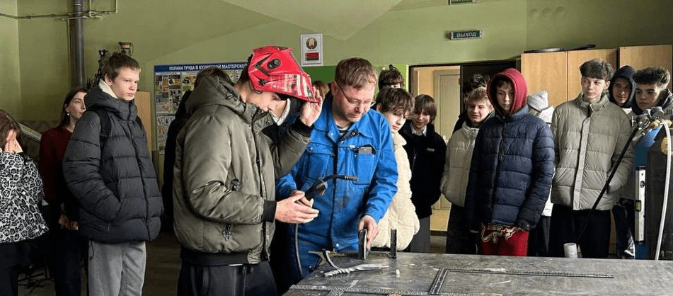 День открытых дверей в колледже.